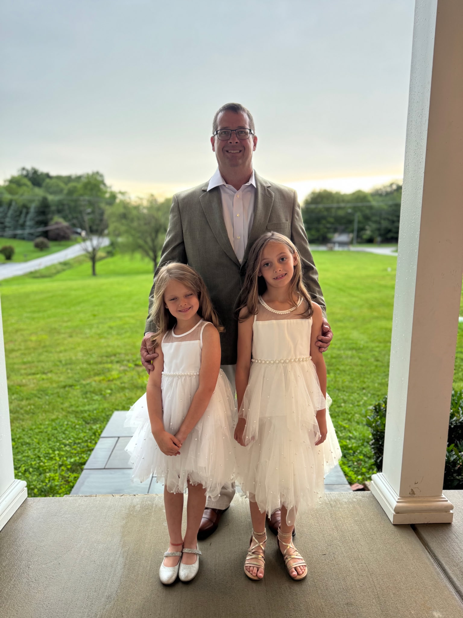 Matt Fox and family members